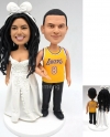 Create my own wedding cake toppers bride with ears