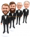 Groomsmen gifts set 3-20 groomsmen bobbleheads best man gifts