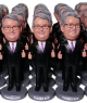 create your custom wedding cake toppers from photo Custom Corporate Awards Bobbleheads - Personalized Retirement Gifts create custom bobbleheads figurines from photo