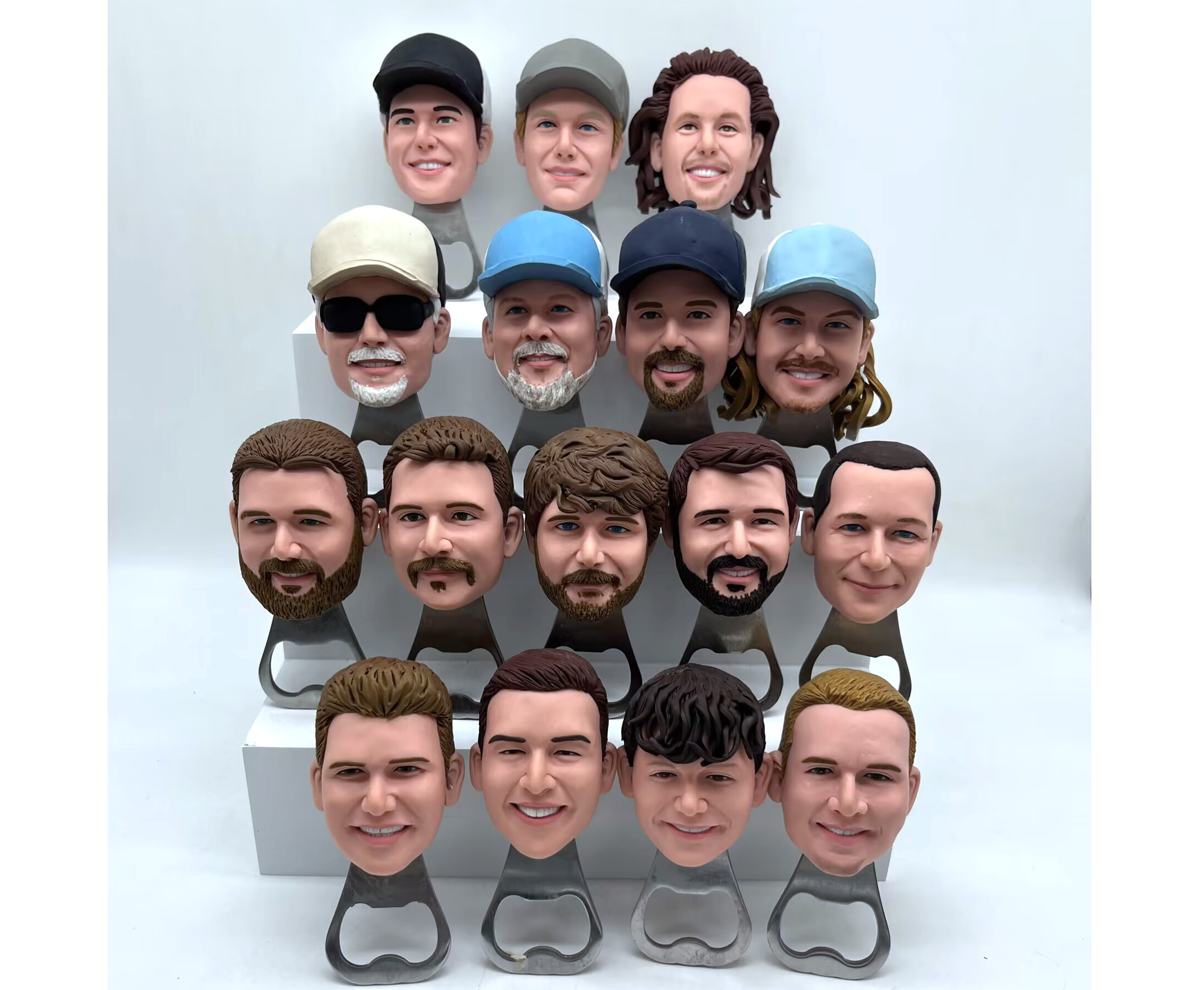 Wholesale Bobbleheads Bottle Opener Bulk Personalized Gifts For 4-100 Persons